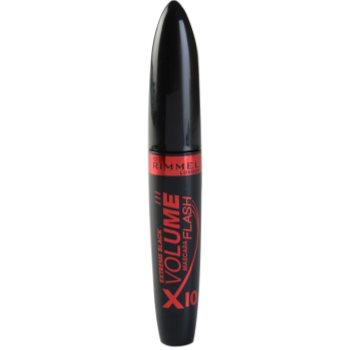 Rimmel Volume Flash X10 Extreme Black mascara pentru volum si consistenta - imagine 3
